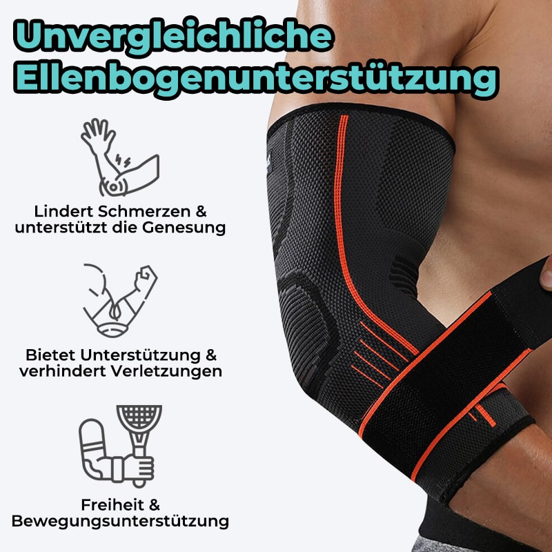 Faja de codo 3D para descompresión y soporte – FlexiElbow