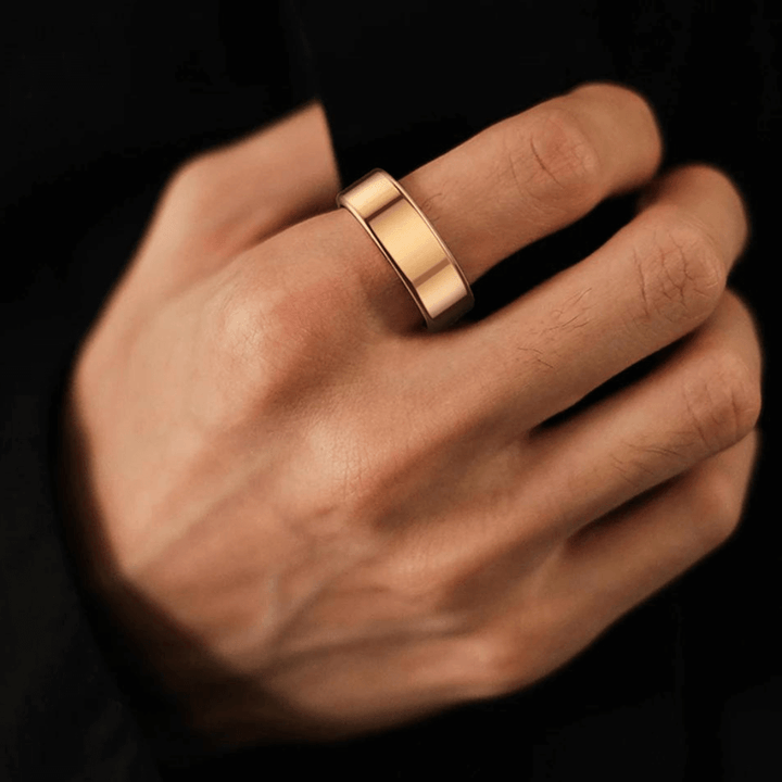 Titanium Health Tracker Ring – VitaRing