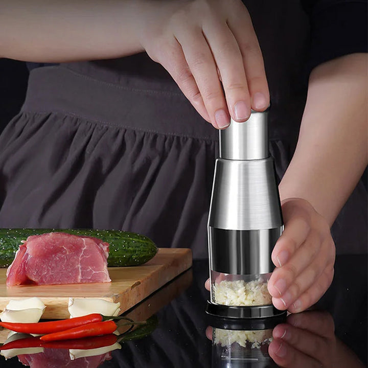 Tidsbesparende hvitløkspresse - GarlicPro