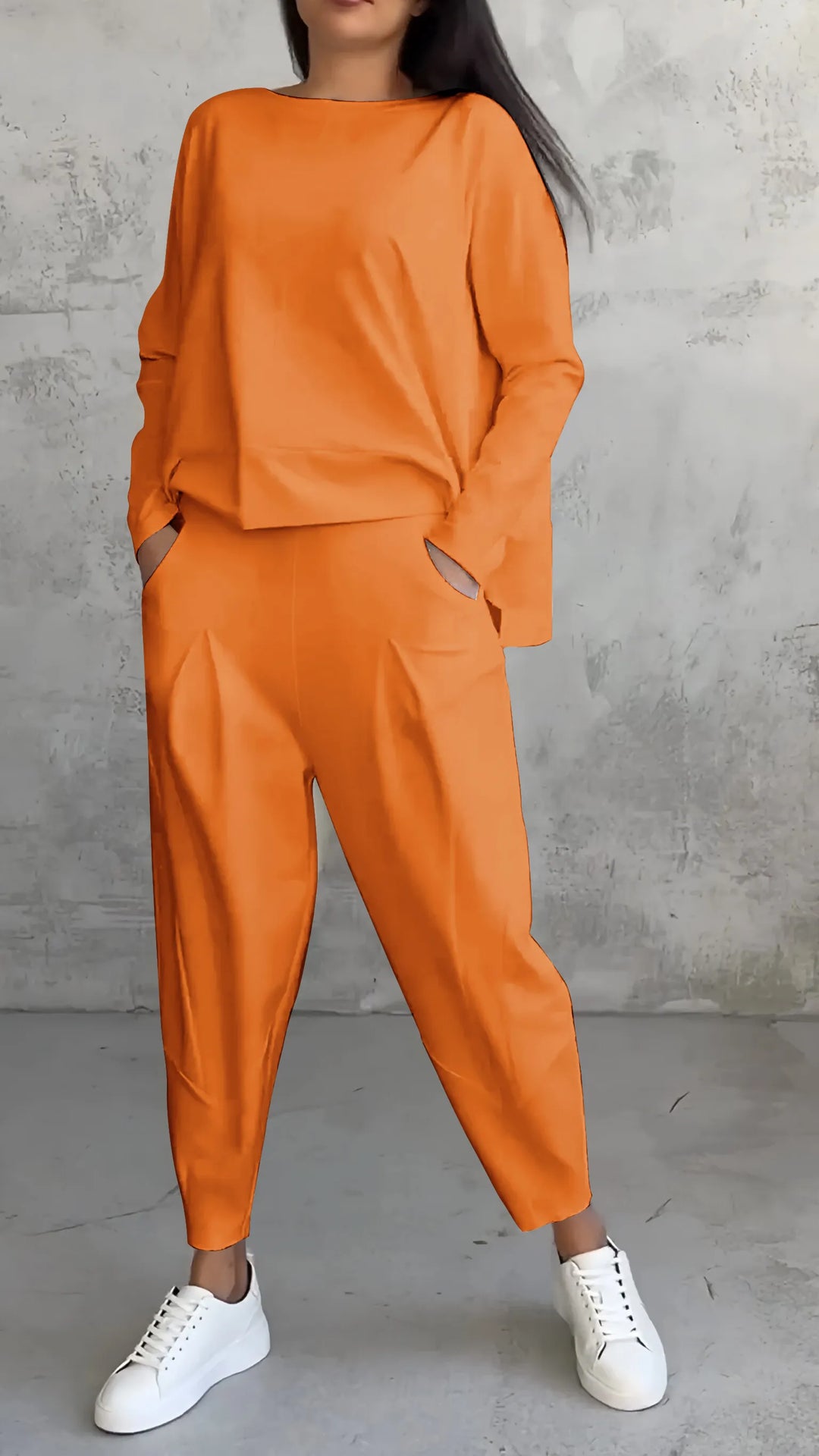 Conjunto de ocio de otoño para mujer de 2 piezas – Liora