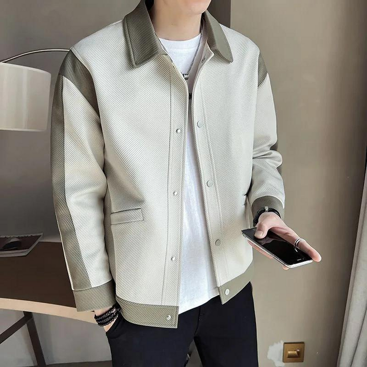 Patchwork Jacke für Herren – Alessandro