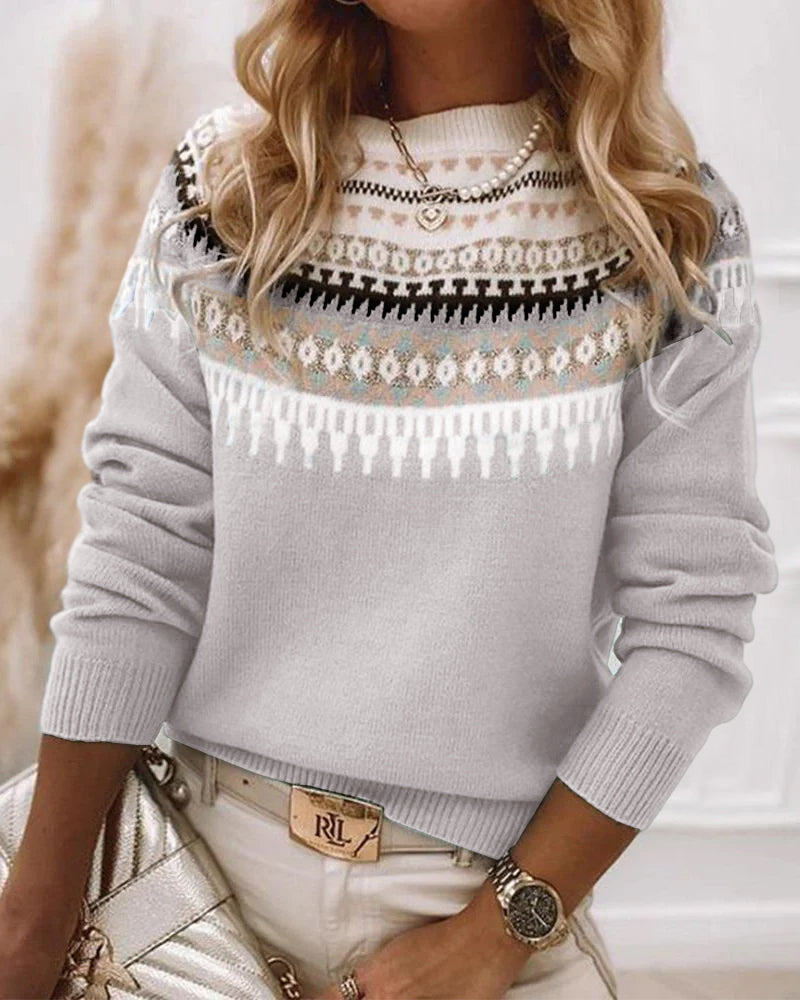 Suéter de punto cómodo para mujer – CozyKnit