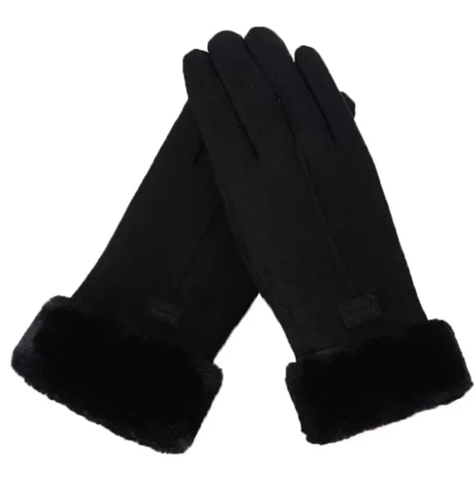 Warm Suede Women's Gloves - VelvTouch