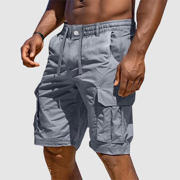 Sommerlige herre cargoshorts i bomuldsblanding – Rafael