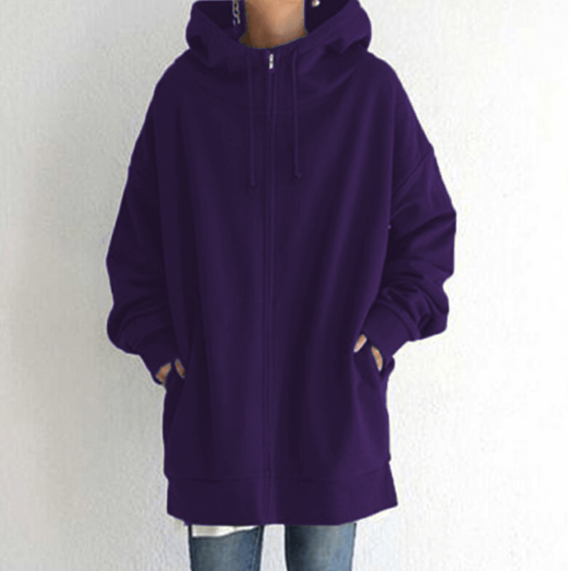 Cardigan cómodo para mujer con capucha – ComfyHood