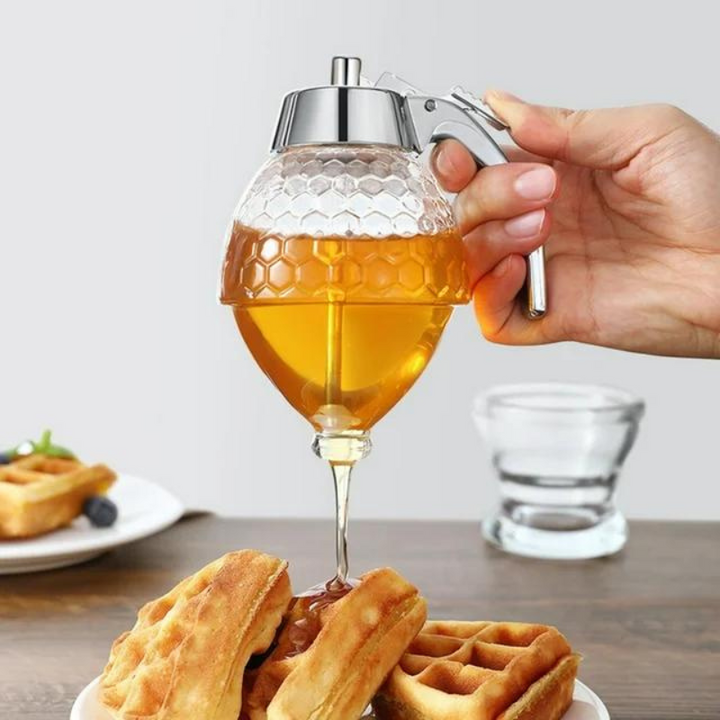 Stilig og praktisk honningdispenser – HoneySaver