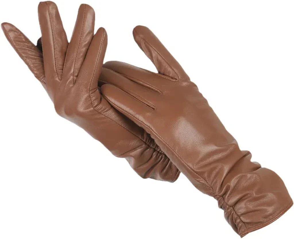 Klassiske dameskinnhansker - LuxLeather