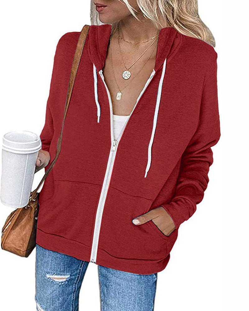 Solid Color Women's Vest with Pockets - Emma