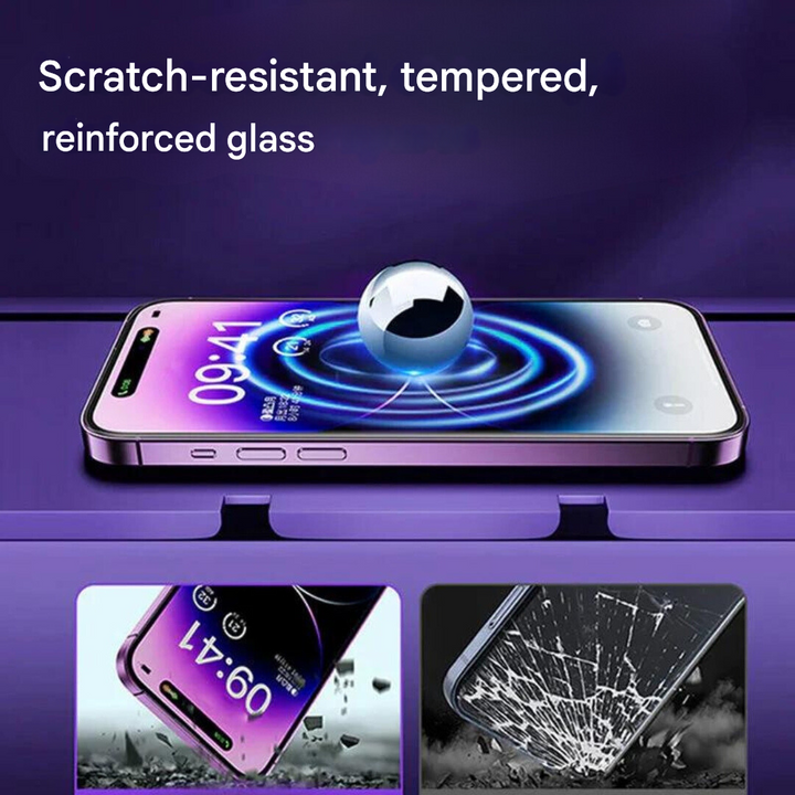 Protector de pantalla 3 en 1 para iPhone - iShield Protección de privacidad