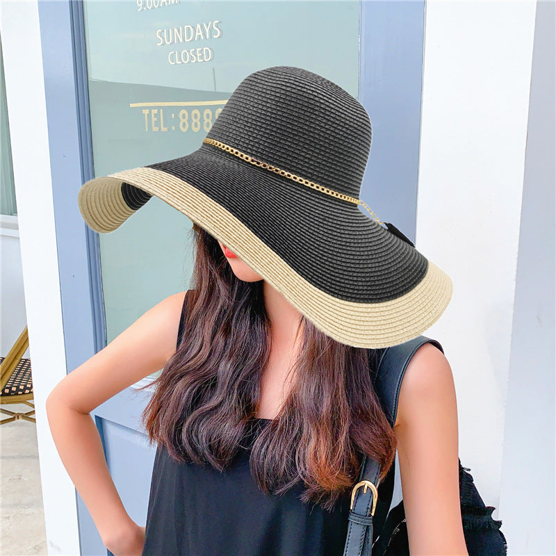 Dame-sommerhat med bred skygge og UV-beskyttelse – Lily