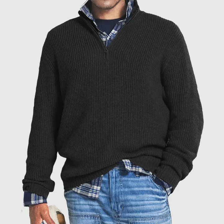 Casual herregenser med glidelås - Max