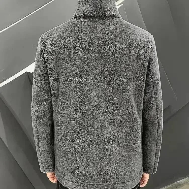 Quiltet fleecevest med ståkrage – Arden