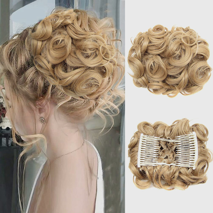 Extensión de cabello rizado con nudo – FluffyFix