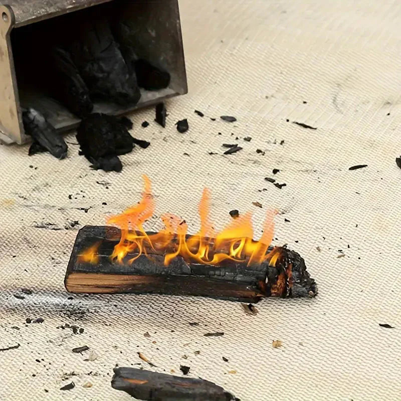 Fireproof Mat for BBQ and Fire Basket - BlazeShield