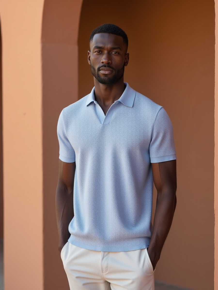 Stilvolle Herren Polo – Nestor