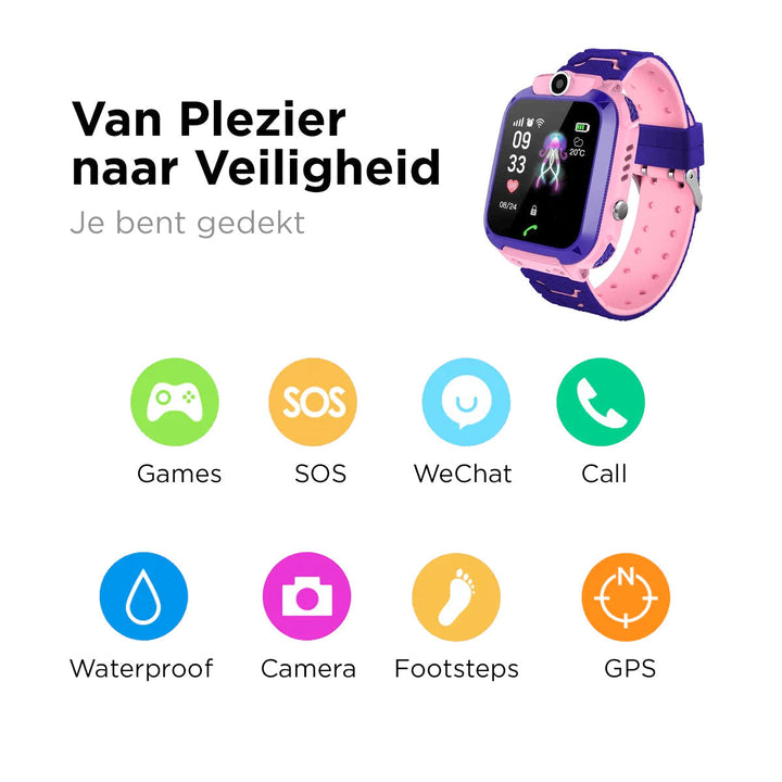 Kinder Smartwatch med sporing – SafeScout