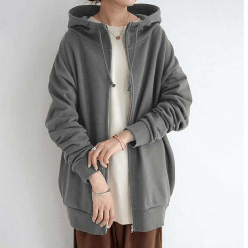 Cardigan cómodo para mujer con capucha – ComfyHood