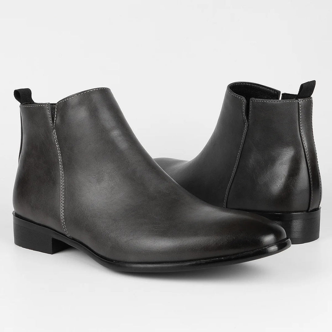 Classic Retro Leather Boots for Men – Lars
