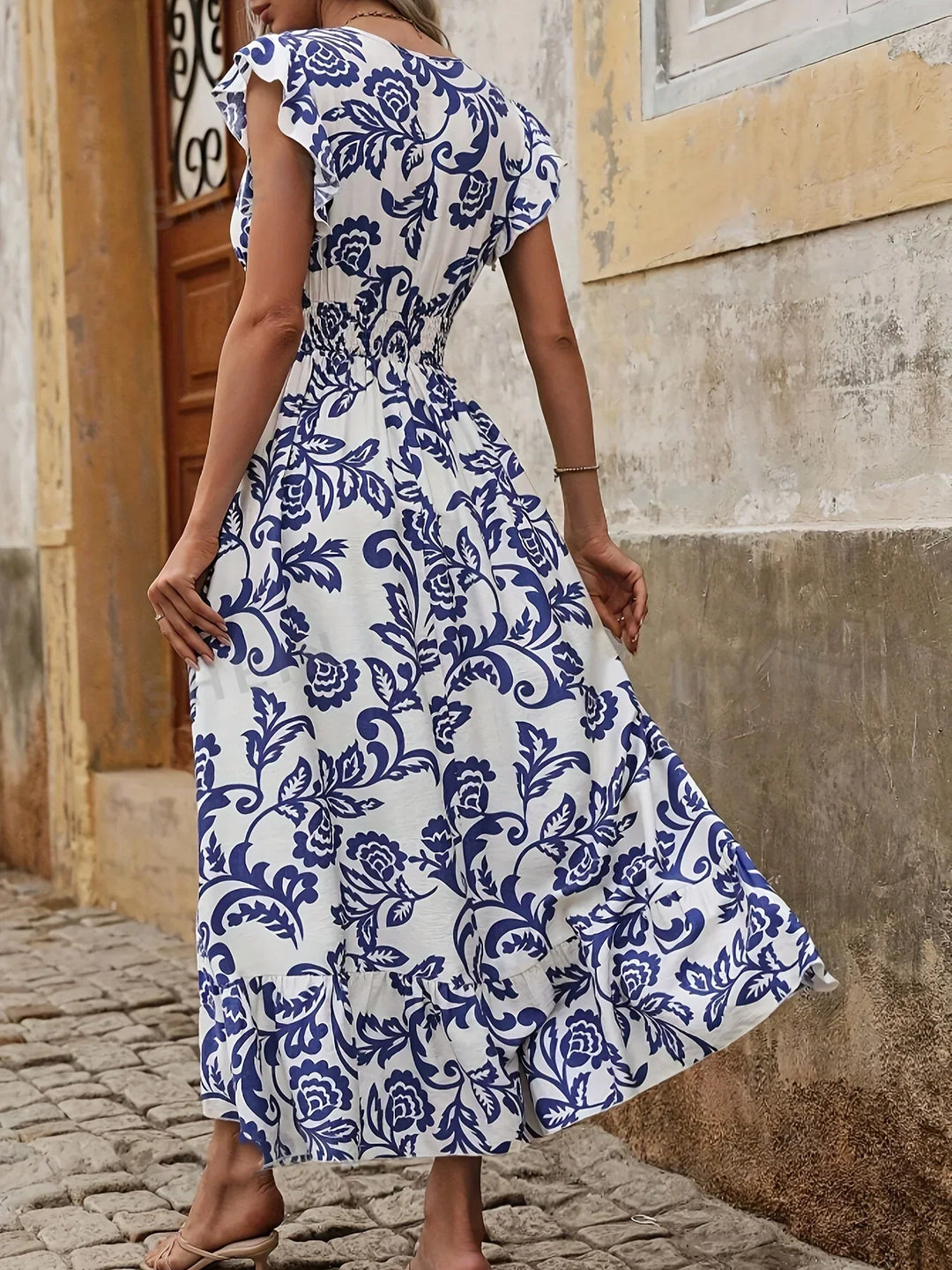 Eloise Ruffle Dress | Versatile and Stylish