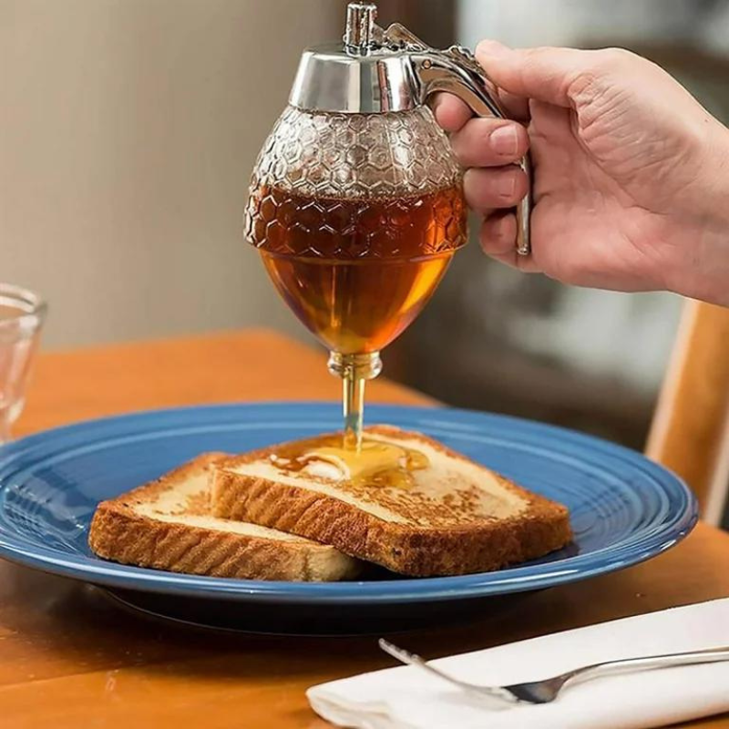 Stilig og praktisk honningdispenser – HoneySaver