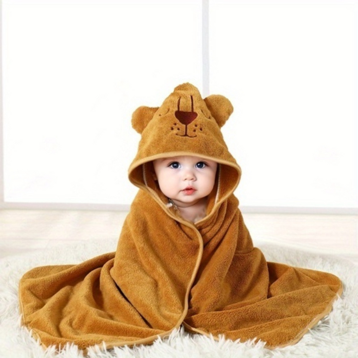 Toalla de baño para bebé con capucha – SnuggleSplash