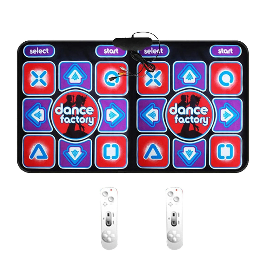 Double Dance Mat with Remote Control – RhythmFlex