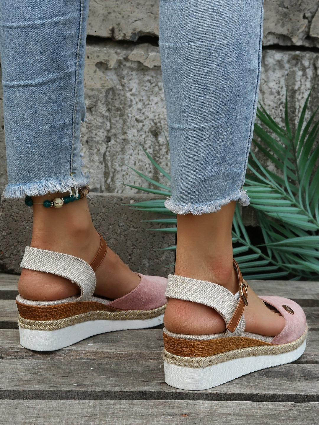 Orthopedic Fashionable Brown Espadrilles - Livia