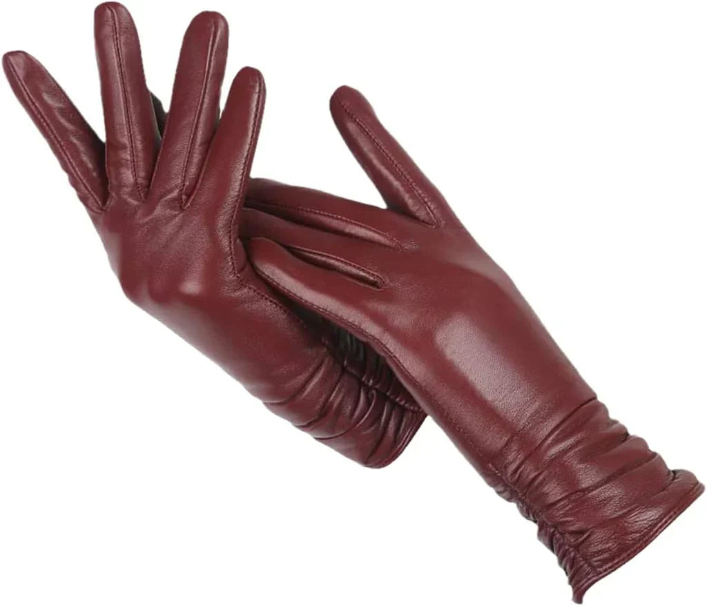 Klassiske dameskinnhansker - LuxLeather