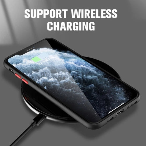 Mattes magnetisk mobilcover med Magsafe og faldbeskyttelse – 1+1 GRATIS