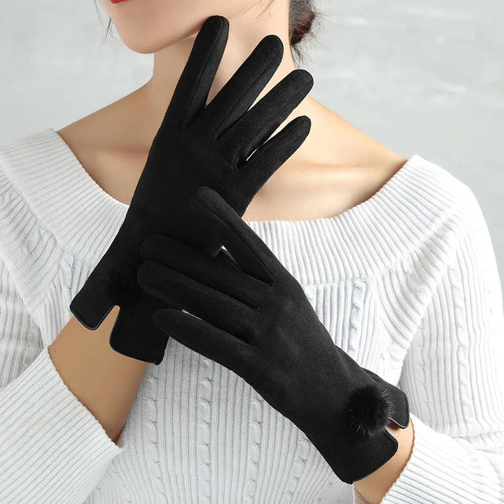 Stylish Autumn and Winter Gloves for Women - Amelia