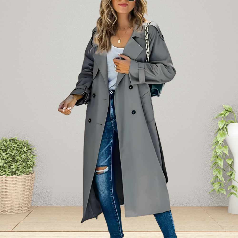 Elegante Damen Trenchcoat für den Übergang – Isabelle