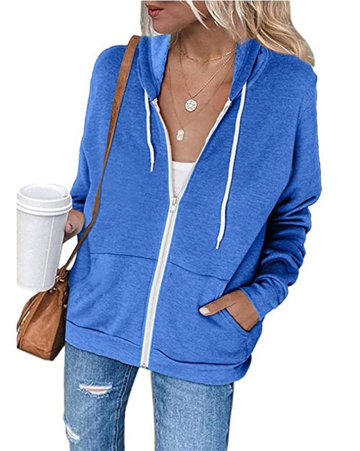 Solid Color Women's Vest with Pockets - Emma