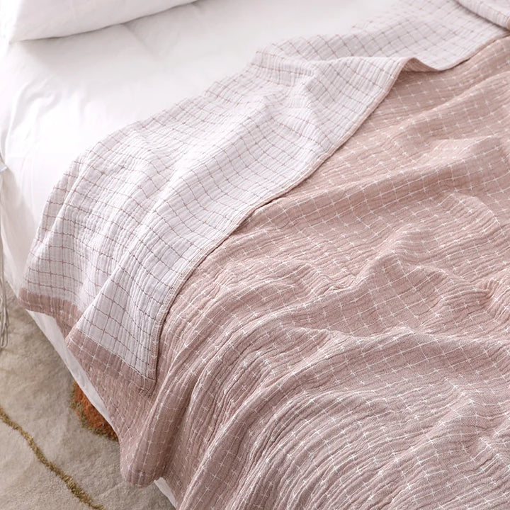Simple Casual Cotton Blanket - BreezyCotton