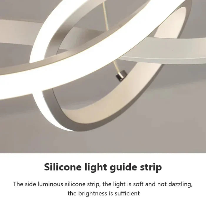 Modern LED Ceiling Light - WaveGlow