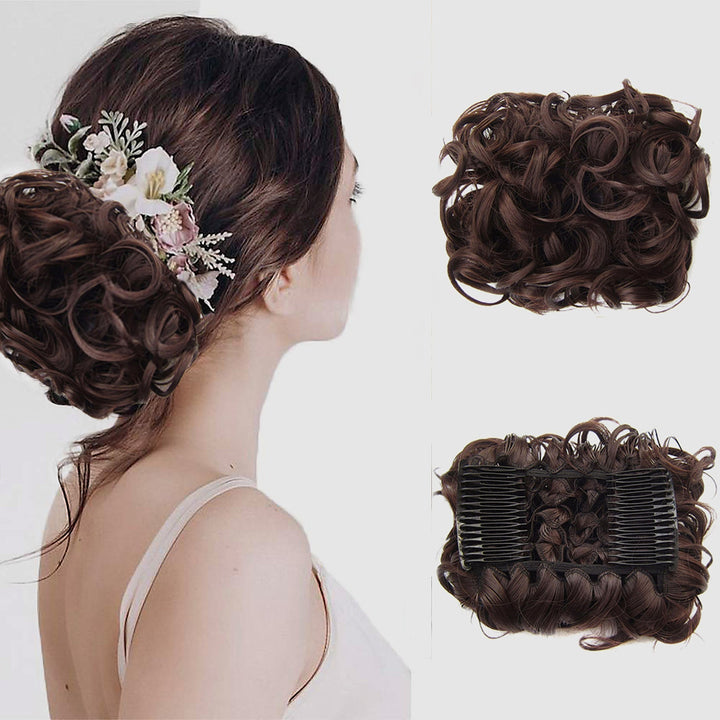 Extensión de cabello rizado con nudo – FluffyFix