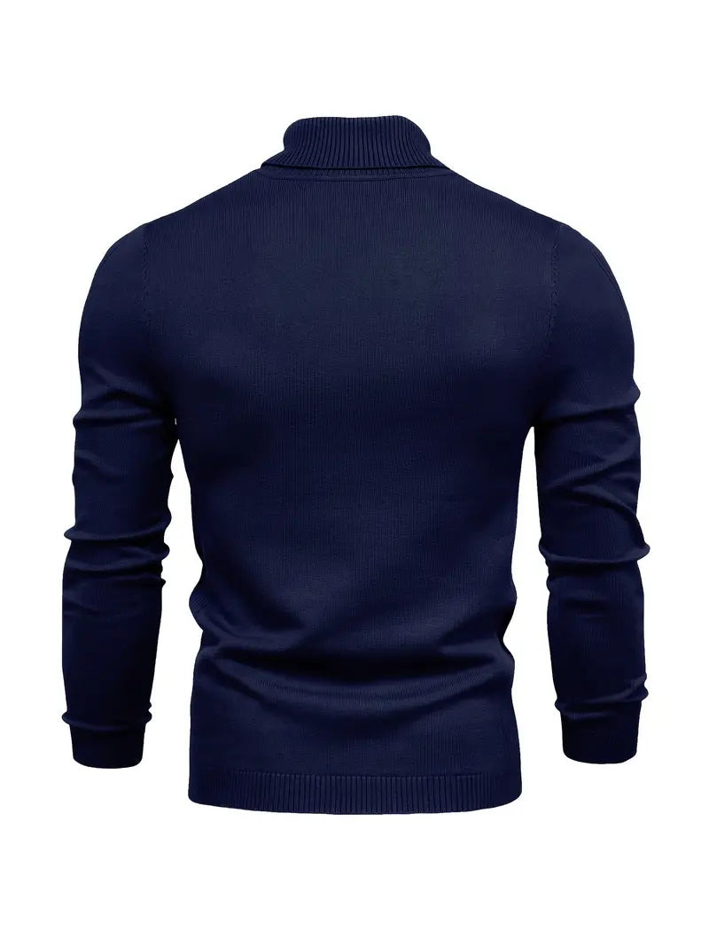 Trendy herre rullekravepullover - Lars