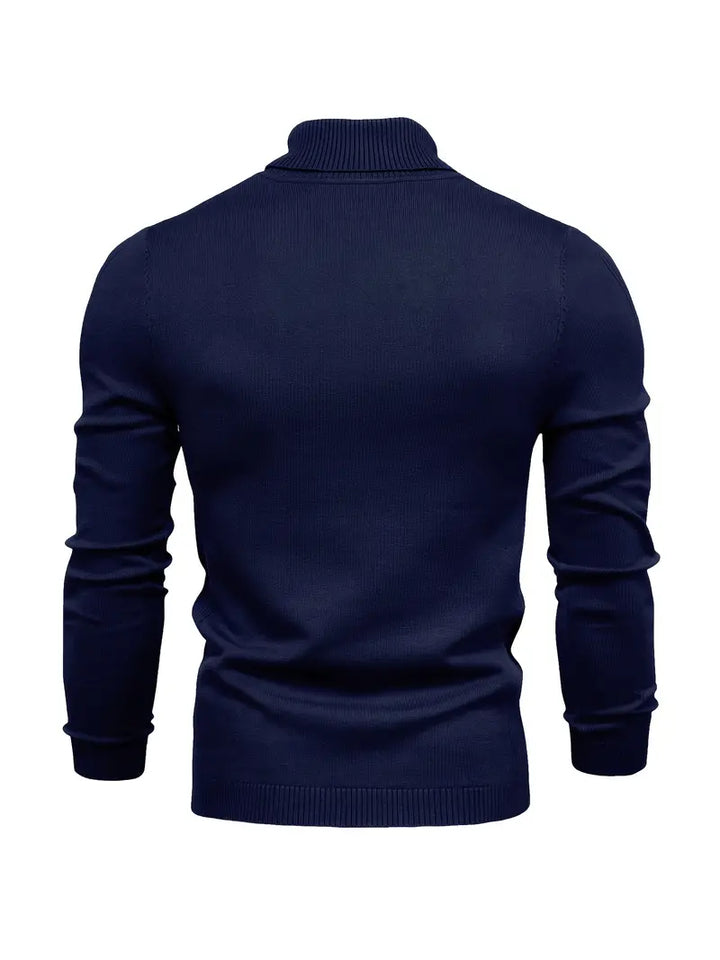 Trendy herre rullekravepullover - Lars