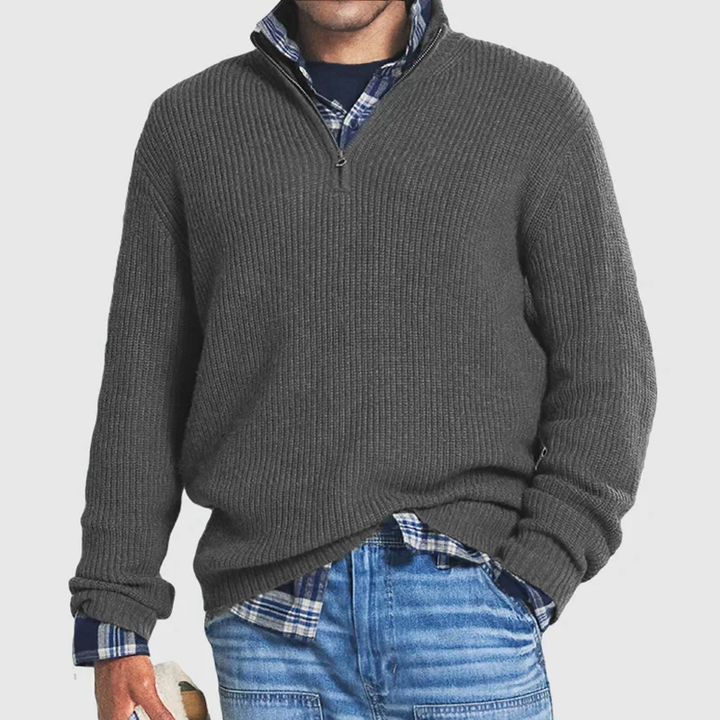 Casual herregenser med glidelås - Max