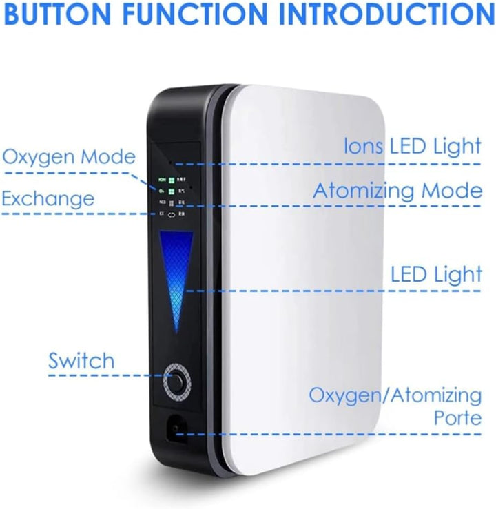 Portable oxygen concentrator with adjustable flow and silent operation – OxyLife
