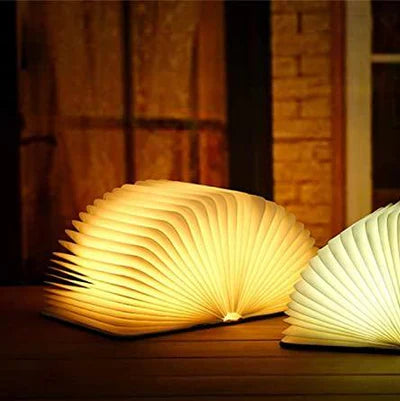 Zusammenklappbare Buchlampe mit warmem LED-Licht - StoryGlow