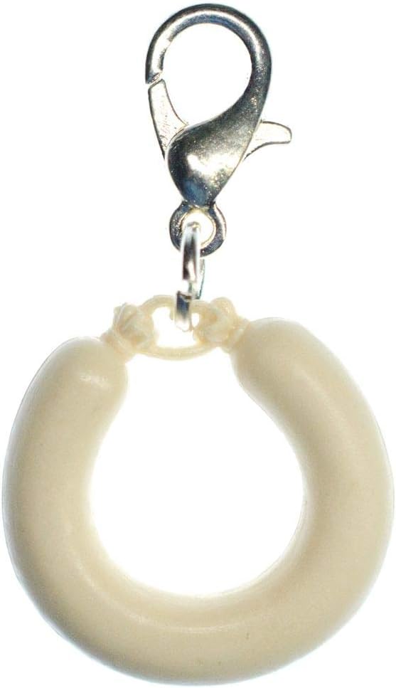 White Sausage Charm Pendant (Set of 2) – White Sausage Duo Oktoberfest 2026