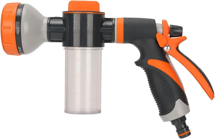 Garden Irrigation Foam Spray Device 8 Modes High-Pressure Hand Shower