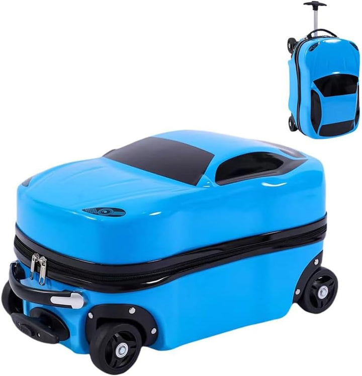 45.7 cm children's trolley suitcase with extendable handle