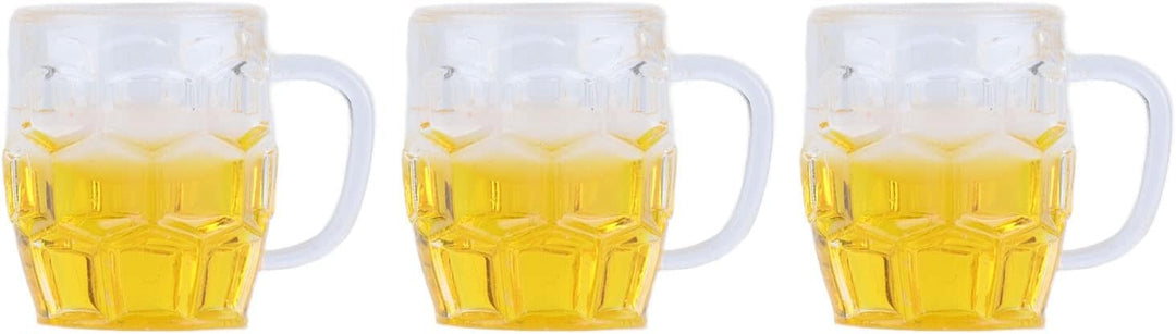 Mini-ølkrus (sæt med 12, harpiks) – DekoProst Oktoberfest 2026