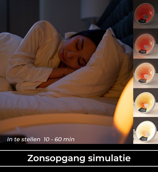 Luz de despertar inteligente con aplicación – Soluna