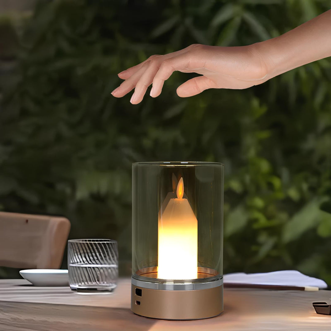 Lámpara de vela LED inalámbrica - LumiCandle