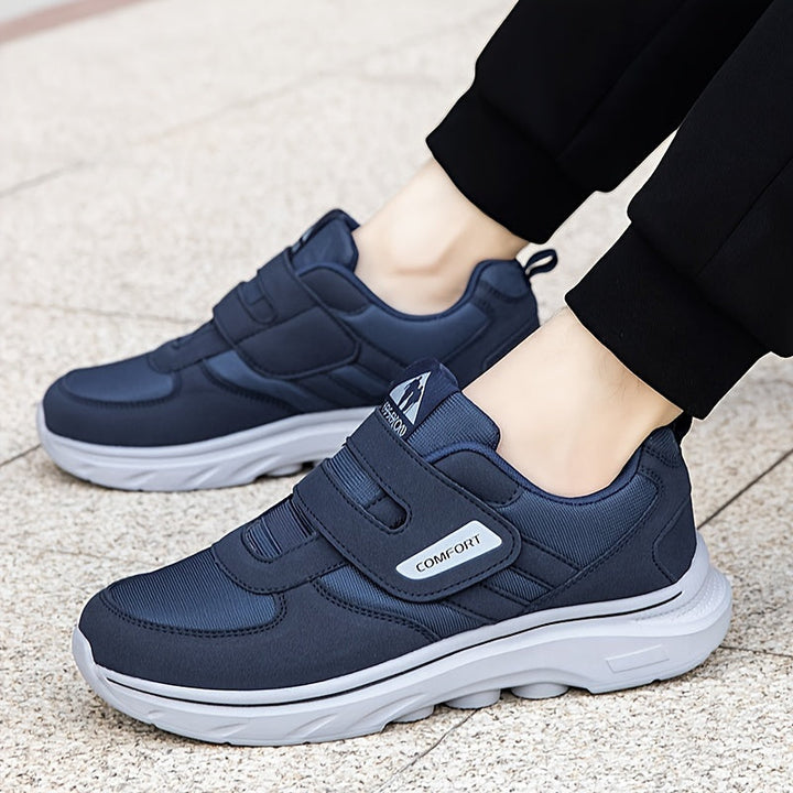 Comfortable running shoes with Velcro fastener - EasyStride