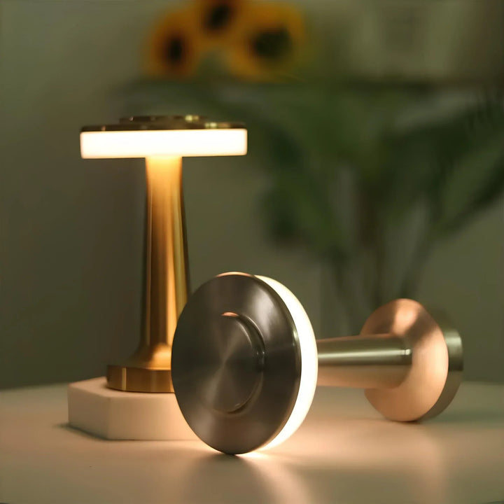 Lámpara de mesa retro inalámbrica - LumiBar