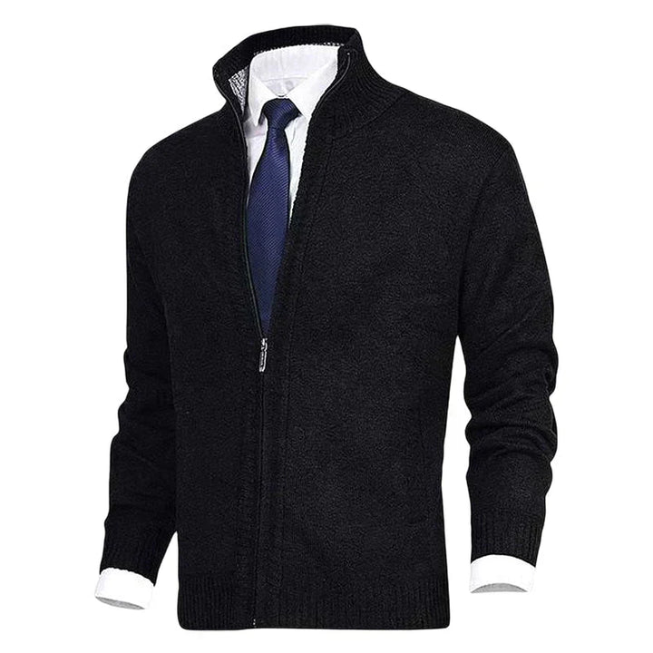 Knitted Vest with Zipper for Men - Theo