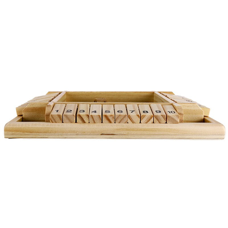 Juego de mesa de cubos de madera - RekenRijk